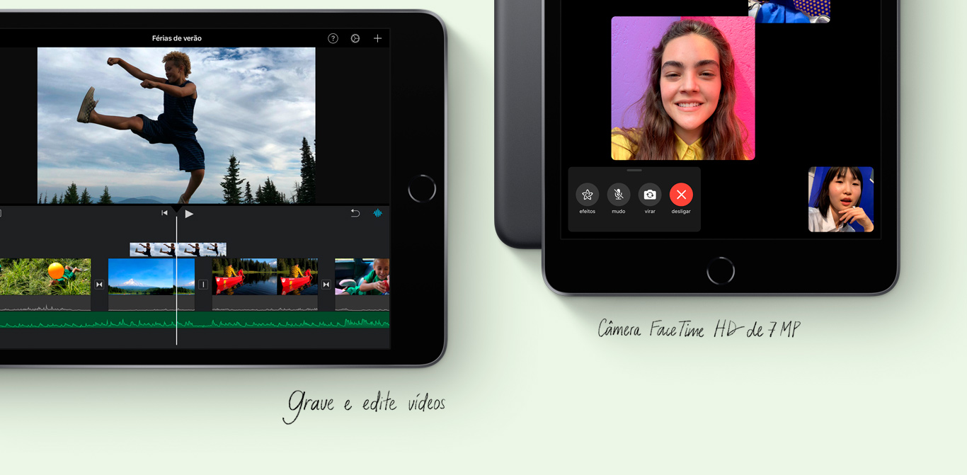 iPad mini 5 Apple, Tela Retina, 64GB, Cinza Espacial, Wi-Fi - MUQW2BZ/A